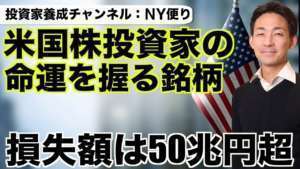 米国株個人投資家の命運を握るのはテスラ？損失額は５０兆円超！