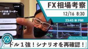 12月16日 海外FX 億トレーダーHAYAの相場考察【ドル1強復活！しかし上は限定的！？シナリオを再確認！】