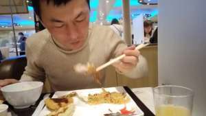 【北海道旅行】商船三井フェリーの船内バイキング夕飯を頂きました♪