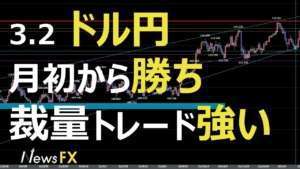 3/2  FX速報 ドル円 トレードポイント