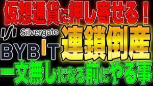 連鎖倒産！一文無しになる前にやるべきこと！仮想通貨業界にヤバい波が押し寄せる！【仮想通貨】【暗号資産】【Bybit】