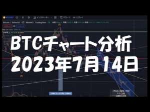 2023年7月14日ビットコイン相場分析