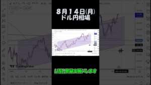 8月14日ドル円最新予想切り抜き【海外FX/仮想通貨】 #shorts
