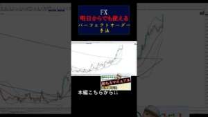 ルール明快!パーフェクトオーダー手法! #fx #fx初心者