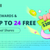 Get up to 24 free shares!